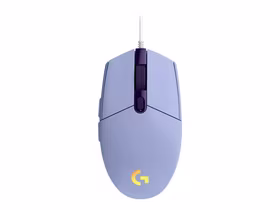 Logitech G203 Lightsync žaidimų pelė Lilac