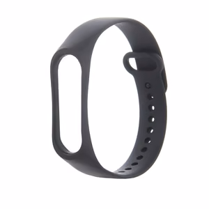 Silikoninė juosta Xiaomi Mi Band 3 / 4 juoda