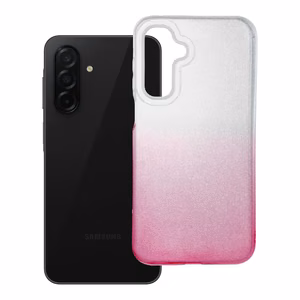 Чехол для Samsung A26 5G Shining прозрачный розовый