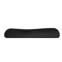 Ergonomic wrist support for keyboard 460 x 85 x 25 mm black
