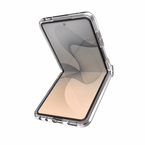 Speck Presidio Perfect-Clear Magnet – MagSafe dėklas Samsung Galaxy Z Flip 8 (skaidrus)