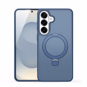 Dėklas Dux Ducis Yind Magnetic Stand Samsung S942 S26 tamsiai mėlynas