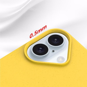 Daugiaspalvis kviečių dėklas Magnetinis iPhone 16 Pro - geltonas