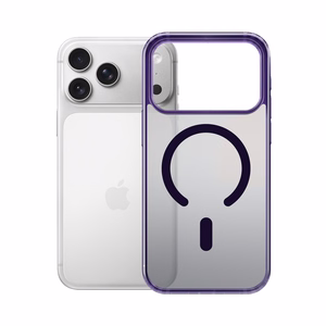 3mk Frosty MagCase dėklas iPhone 17 Pro Max – violetinis