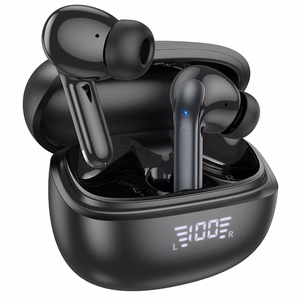 EOL HOCO belaidės ausinės su Bluetooth TWS ANC + ENC EQ5 juodos