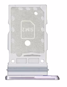 SIM kortelės laikiklis Samsung S918 S23 Ultra Dual Lavender originalus (service pack)