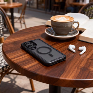 Tech-Protect Defense MagSafe Dėklas for Samsung Galaxy S26 Ultra - juodas