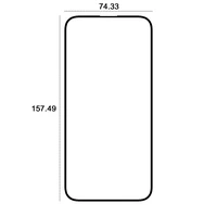 "Etteri" grūdintas stiklas 9D, skirtas "iPhone 16 Plus" 6,7"