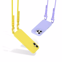 Tech-Protect MagNecklace MagSafe dėklas telefonui su kaklajuosta iPhone 16 Pro - violetinis (m)