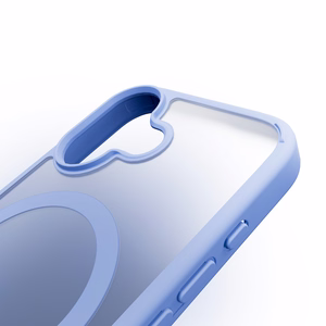 Puro Gradient TPU magnetinis dėklas telefonui iPhone 17 - mėlynas