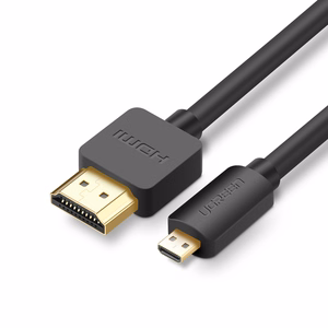 Ugreen HD127 micro HDMI - HDMI 2.0 4K 60Hz laidas 1m - juodas