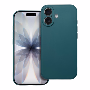 Matinis dėklas telefonui (m) IPHONE 17 - tamsiai žalias