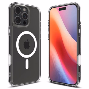 Spigen Ultra Hybrid T Mag MagSafe Dėklas telefonui iPhone 16 Pro Max – baltas