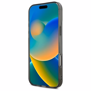 Mercedes MB Dėklas telefonui iPhone 16 Pro su Žvaigždžių raštu - Juodas