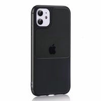 TEL PROTECT lango dėklas telefonui Iphone 12 Pro Max juodas
