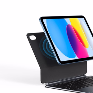 Dux Ducis MK serijos klaviatūros dėklas iPad 10" (2022) / iPad 11" (2025), juodas
