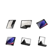 Dux Ducis Magi dėklas su styliaus laikikliu planšetiniam kompiuteriui Samsung Galaxy Tab S10 FE/S9/S9 FE - juodas