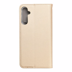 SMART CASE knygos tipo dėklas telefonui SAMSUNG A34 5G auksinis