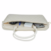 Wonder Dėklas nešiojamam kompiuteriui 15–16 colių pico quilted smėlio spalvos