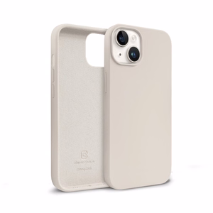 Crong Color Cover case for iPhone 14 Plus, stone beige