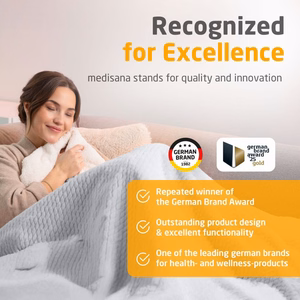Medisana HB 416 Heated blanket light grey