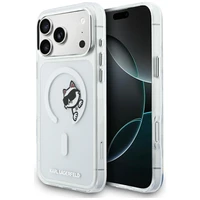 Karl Lagerfeld IML Peekaboo MagSafe Case for iPhone 17 Pro Max - Clear