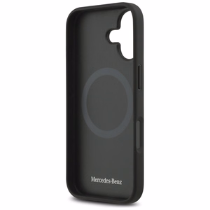 Mercedes Odinis Didelis Laurel Lapų Magnetinis Dėklas telefonui iPhone 17 - Juodas
