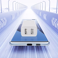 Įkroviklis Awei C15-EU 10W 2xUSB-A baltas