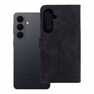 TENDER knyginis dėklas telefonui SAMSUNG S26 Edge juodas