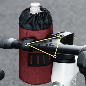 Rockbros G004 Flash Journey 1L Water Bottle Bag - Red