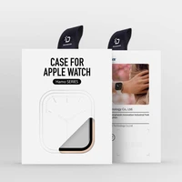 LCD apsauginis stikliukas/dėklas Dux Ducis Hamo Apple Watch 41mm rožinis