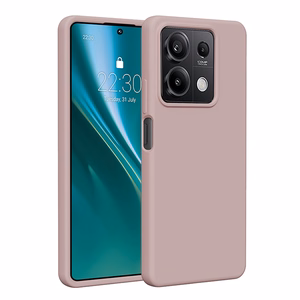 Etteri silikoninis dėklas telefonui Xiaomi Redmi Note 13 5G šviesiai rožinis