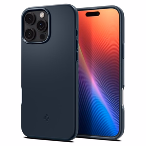 Spigen Thin Fit Magnetinis dėklas iPhone 16 Pro - tamsiai pilkas