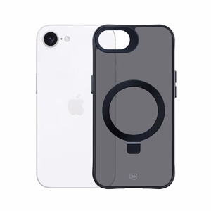 3mk Smoke Dėklas telefonui Mag&Stand Apple iPhone 16E - juodas
