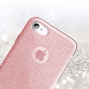rožinis blizgus dėklas telefonui IPHONE 11 PRO MAX