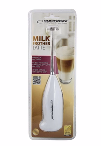 Esperanza EKF001W milk frother/warmer Handheld electric milk frother White