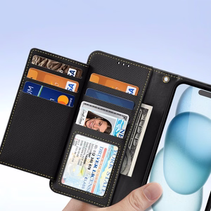 Odinis dėklas telefonui Dux Ducis Lawa iPhone 15 - juodas