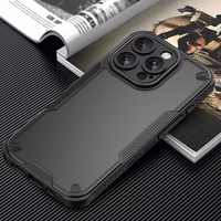 Defender Matinis dėklas for iPhone 16 Pro 6,3" juodas