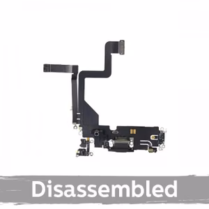 Įkrovimo jungtis suderinama su iPhone 14 Pro su šleifu / violetinė / (100% originali / naudota)