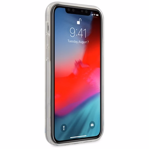 Guess Gold Chain Collection dėklas telefonui iPhone 12 Pro Max 6.7" - Juodas