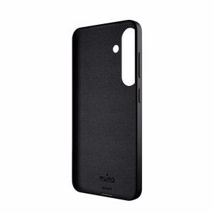 Puro Icon silikoninis dėklas telefonui Samsung Galaxy S25 - juodas