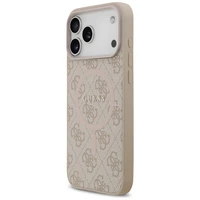 "Guess 4G Ring Classic Logo MagSafena iPhone 17 Pro Max" dėklas - rožinis