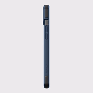 Raptic X-Doria Secure dėklas iPhone 14 su Magnetine šarvuota mėlyna danga