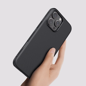Nillkin Super Frosted Shield Pro dėklas iPhone 16 Pro Max - juodas