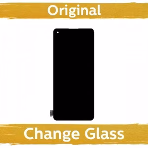 LCD Display Compatible With OnePlus 9 Black (Refurbished: China)