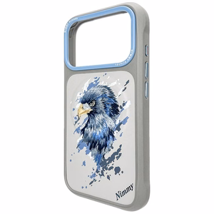 Nimmy Erelis MagSafe dėklas iPhone 17 Pro pilkas