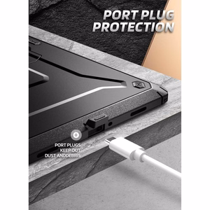 "Supcase Unicorn Beetle Pro" dėklas, skirtas "Samsung Galaxy Tab A11+" - juodas