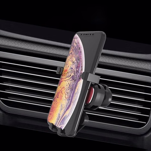 Gravity išmaniojo telefono automobilinis laikiklis ventiliacijos angai su oro gaivikliu, juodas (YC06)
