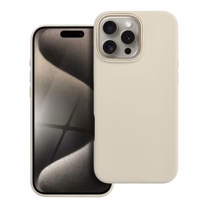 Dėklas skirtas iPhone 16 PRO MAX Forcell F-Protect Frame Premium suderinamas su Magsafe senovinė balta