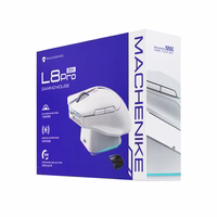 Machenike L8 Pro Belaidė žaidimų pelė su Krovimo stotelė - juodas